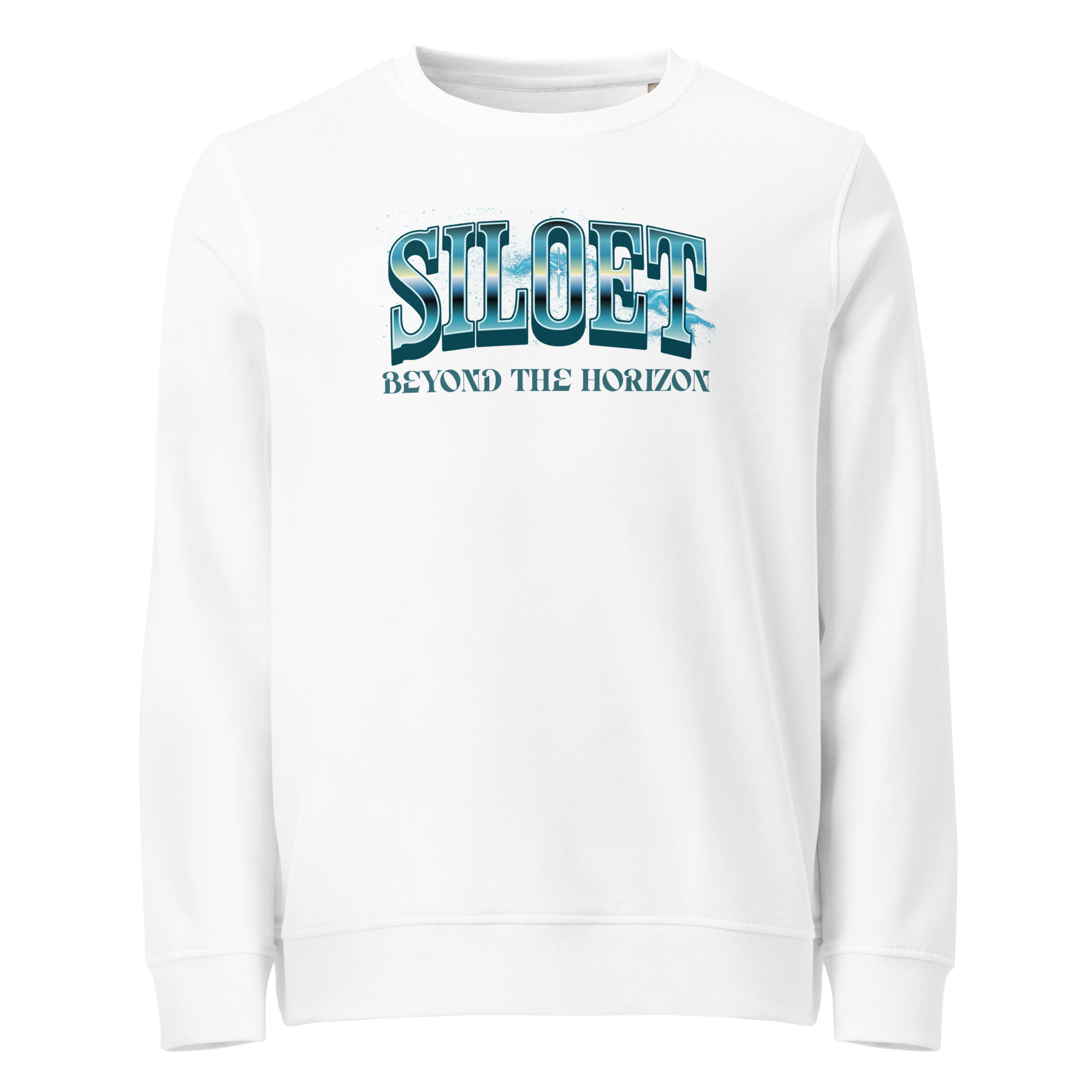 ‘SPATIAL’ SWEATSHIRT (WHITE)