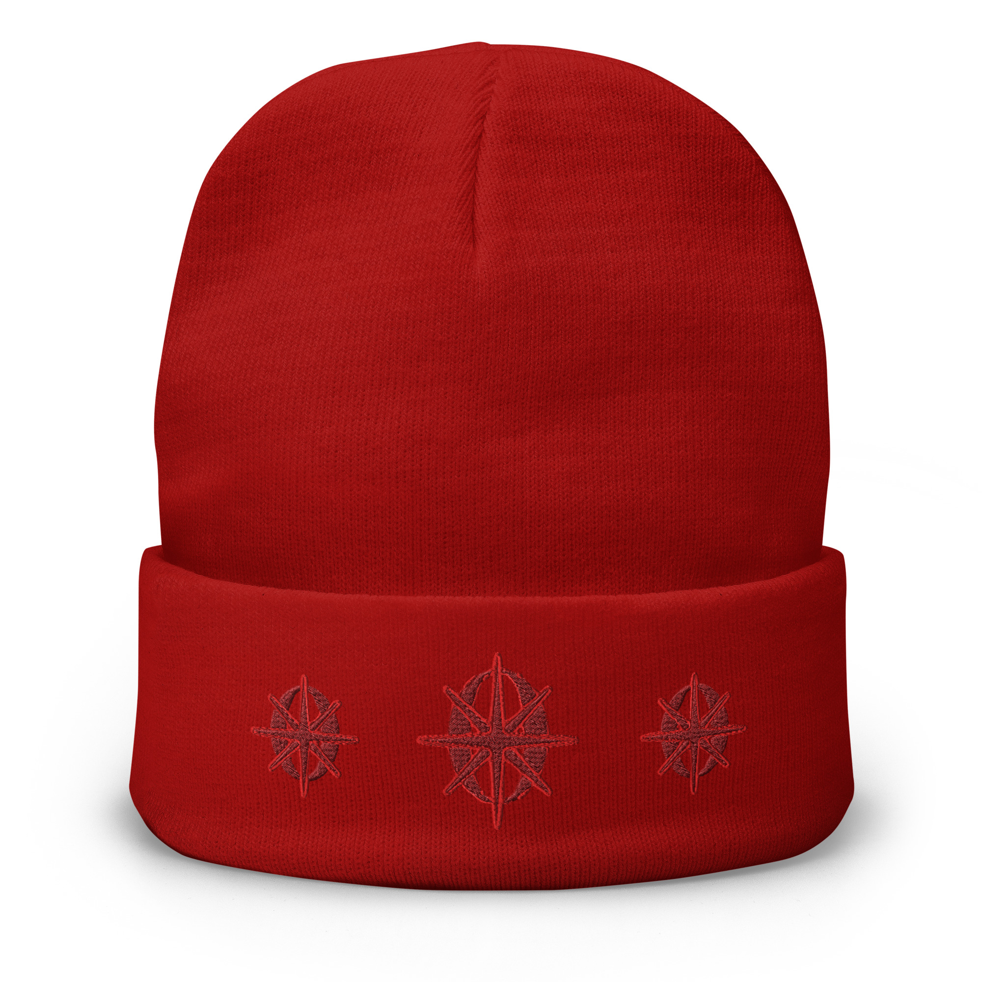 ‘3S’ RED BEANIE